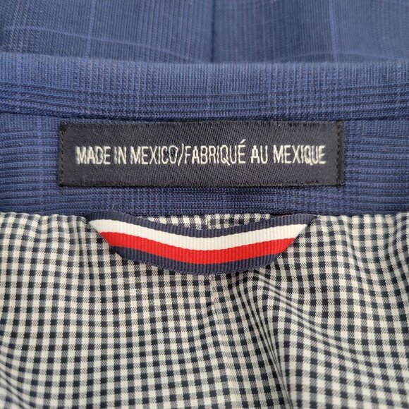 Tommy Hilfiger Mens Blue Single-Breasted Blazer Two-Piece Suit (Size 44R) - Picture 13 of 13